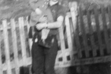 480: Peter Kerrivan and his young cousin Betty Kerrivan. (1960) [courtesy of Betty Kerrivan]  - Peter son of Peter Kerrivan &amp;amp; Cecilia Cheeseman; Betty daughter of Francis Kerrivan &amp;amp;  Anne Norman